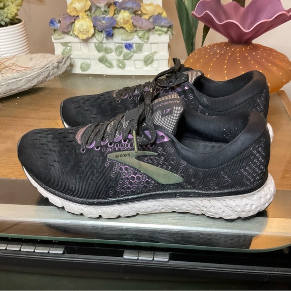 BROOKS WOMENS GLYCERIN 17 RUNNING SHOES SZ 9.5 - Picture 3 of 8
